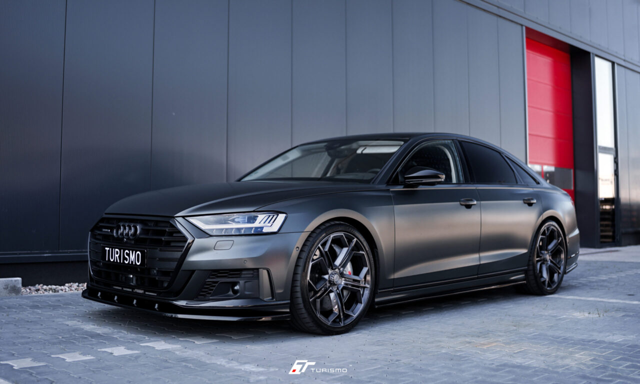 Audi A8 (D5) Turismo Forged Wheels - AV04 Brushed Deep Black