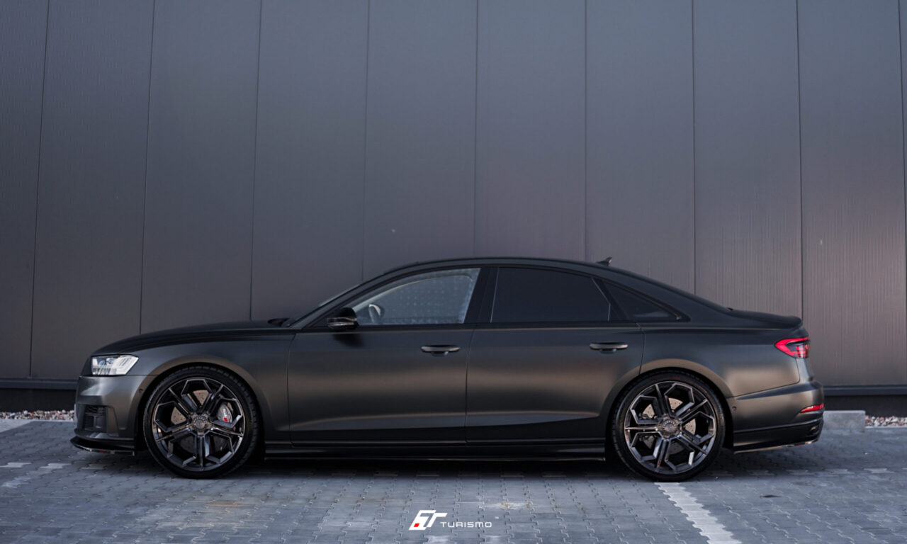 Audi A8 (D5) Turismo Forged Wheels - AV04 Brushed Deep Black