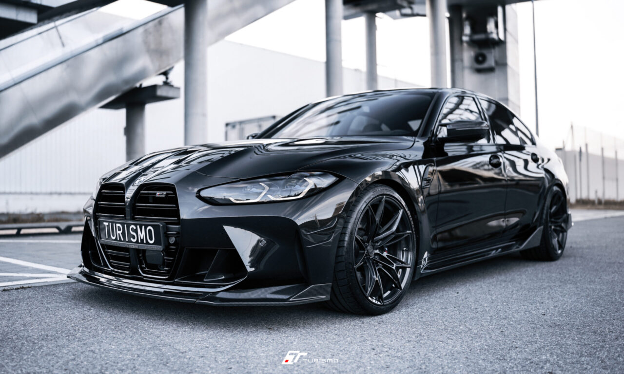 BMW M3 (G80) Turismo Forged Wheels - C01 Brushed Deep Black