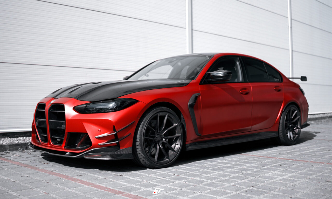 BMW M3 (G80) Turismo Forged Wheels - F81 Brushed Deep Black