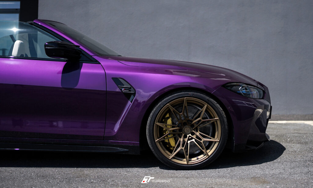 BMW M4 (G83) Cabrio Turismo Forged Wheels - C01 Satin Bronze