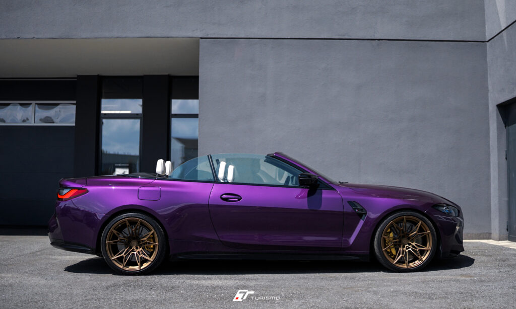 BMW M4 (G83) Cabrio Turismo Forged Wheels - C01 Satin Bronze