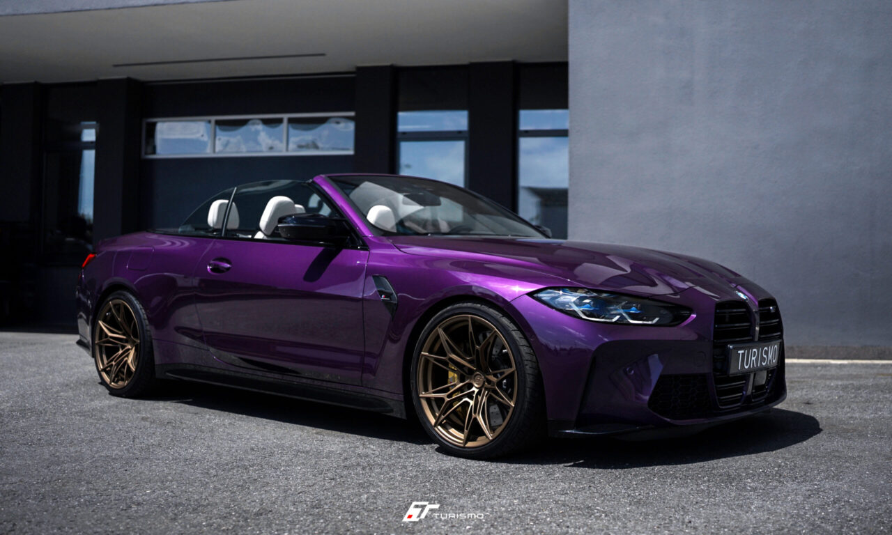 BMW M4 (G83) Cabrio Turismo Forged Wheels - C01 Satin Bronze