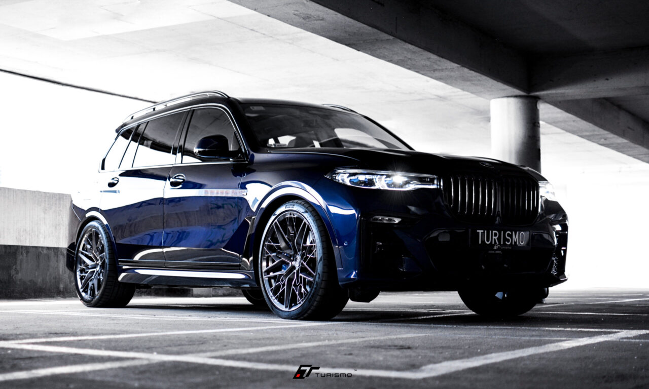 BMW X7 Turismo Forged Wheels - IS05 Brushed Deep Black