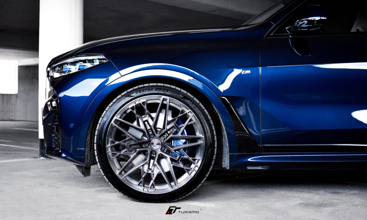 BMW X7 Turismo Forged Wheels - IS05 Brushed Deep Black