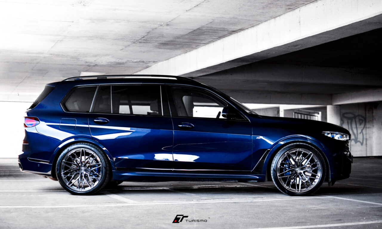 BMW X7 Turismo Forged Wheels - IS05 Brushed Deep Black