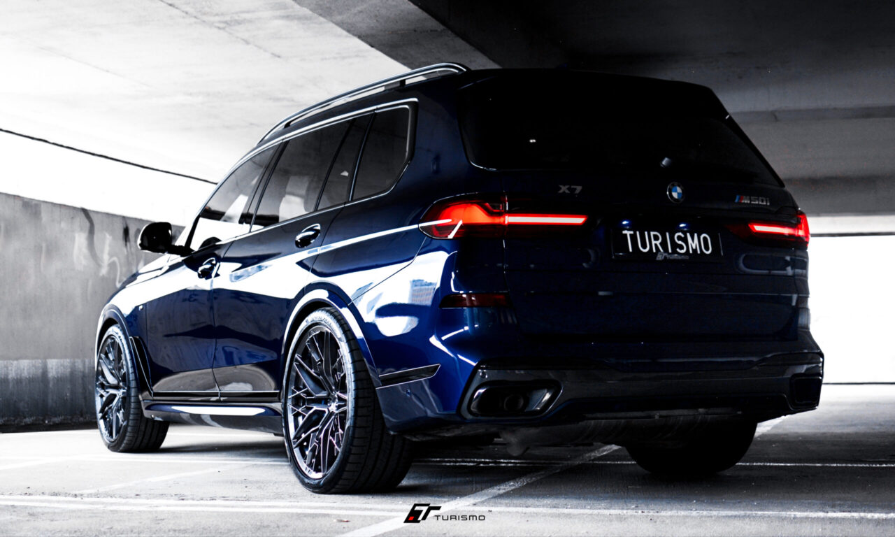 BMW X7 Turismo Forged Wheels - IS05 Brushed Deep Black
