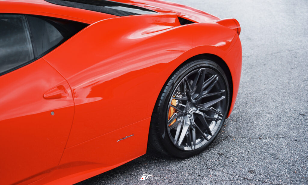 Ferrari 458 Italia Turismo Forged Wheels - SF01 Brushed Deep Black