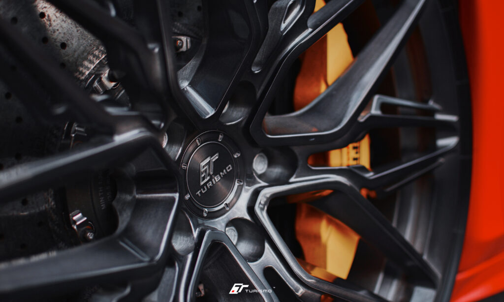 Ferrari 458 Italia Turismo Forged Wheels - SF01 Brushed Deep Black