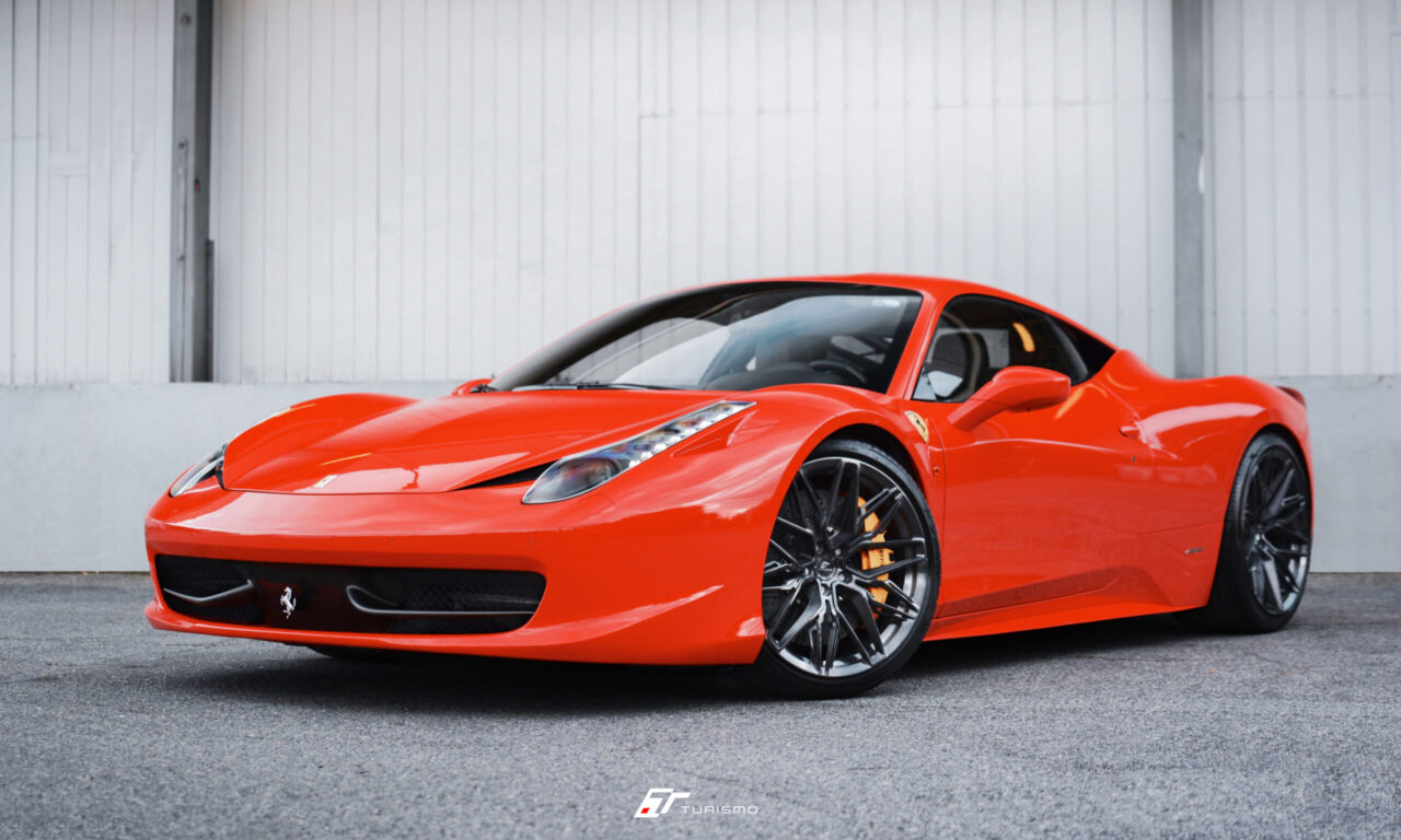 Ferrari 458 Italia Turismo Forged Wheels - SF01 Brushed Deep Black