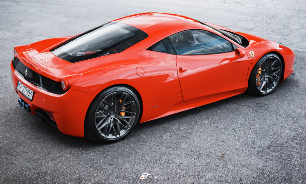 Ferrari 458 Italia Turismo Forged Wheels - SF01 Brushed Deep Black