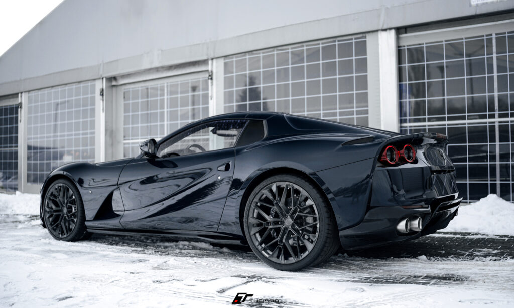 Ferrari 812 GTS Turismo Forged Wheels - IS01 Brushed Deep Black
