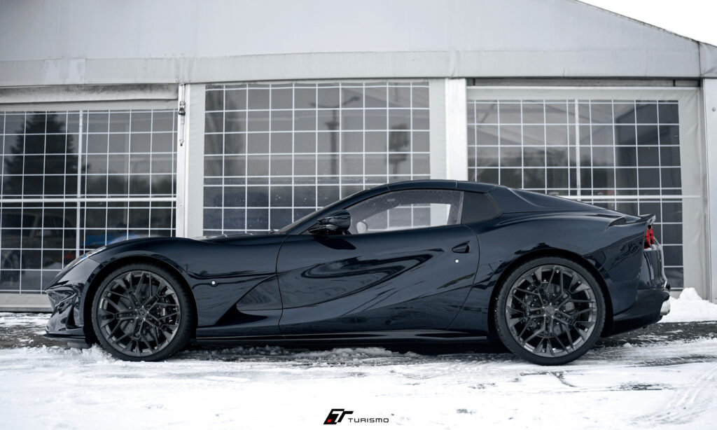 Ferrari 812 GTS Turismo Forged Wheels - IS01 Brushed Deep Black