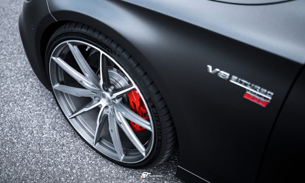 Mercedes-Benz S Coupe C257 63 AMG BRABUS Turismo Forged Wheels - C03 Satin Black + Brushed Face