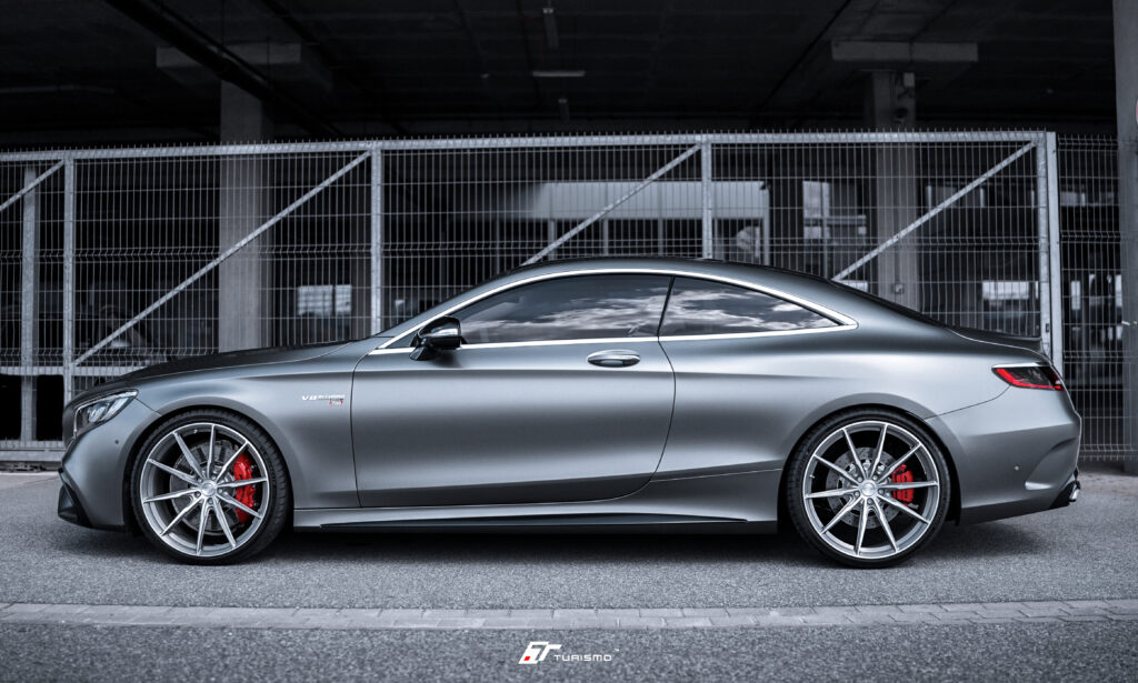 Mercedes-Benz S Coupe C257 63 AMG BRABUS Turismo Forged Wheels - C03 Satin Black + Brushed Face