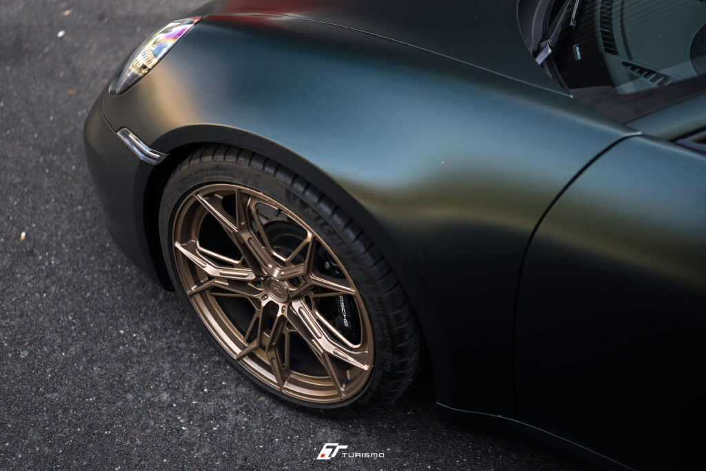 Porsche 911.992 GTS Turismo Forged Wheels - C01.EVO Satin Bronze