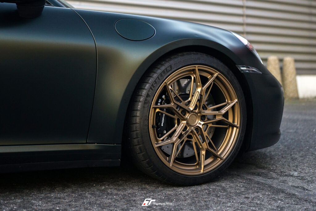 Porsche 911.992 GTS Turismo Forged Wheels - C01.EVO Satin Bronze