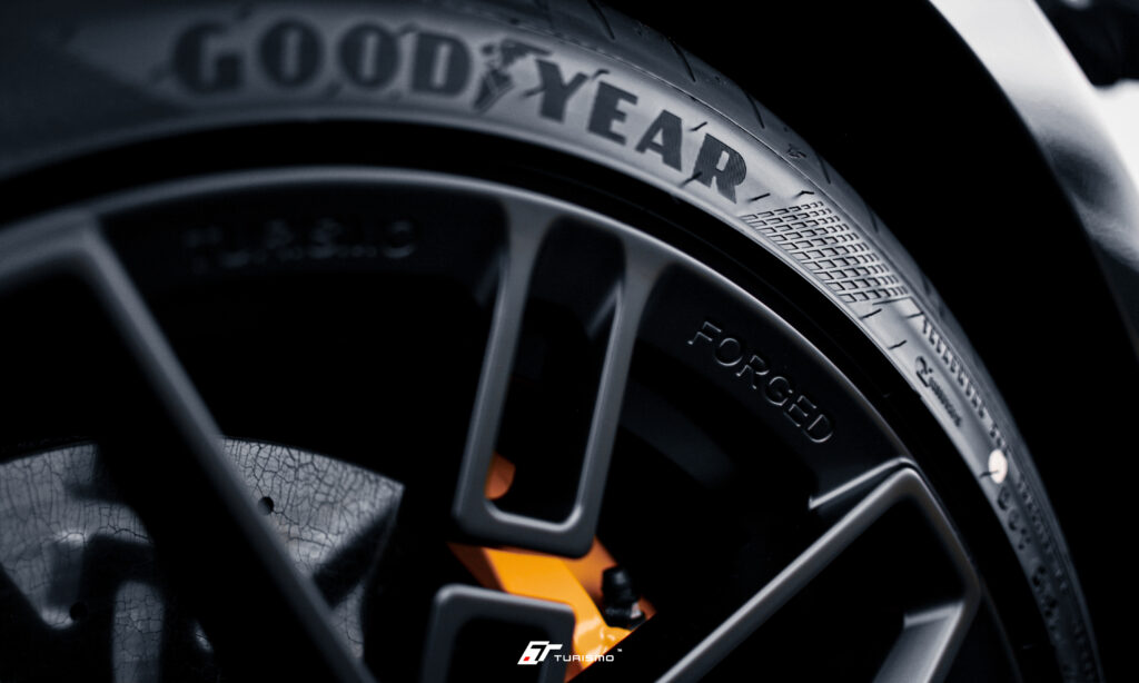 Porsche 911 Turbo S (992) Turismo Forged Wheels - IS02 Satin Black