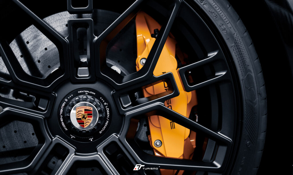 Porsche 911 Turbo S (992) Turismo Forged Wheels - IS02 Satin Black