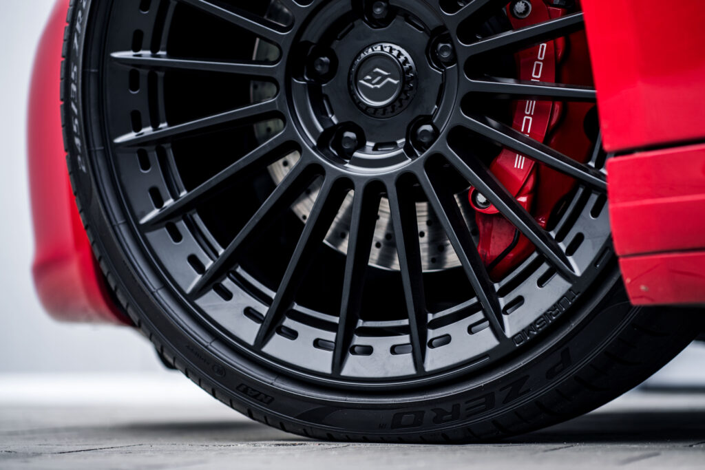 Porsche 911 992 4S Turismo Forged Wheels - C14 Satin Black