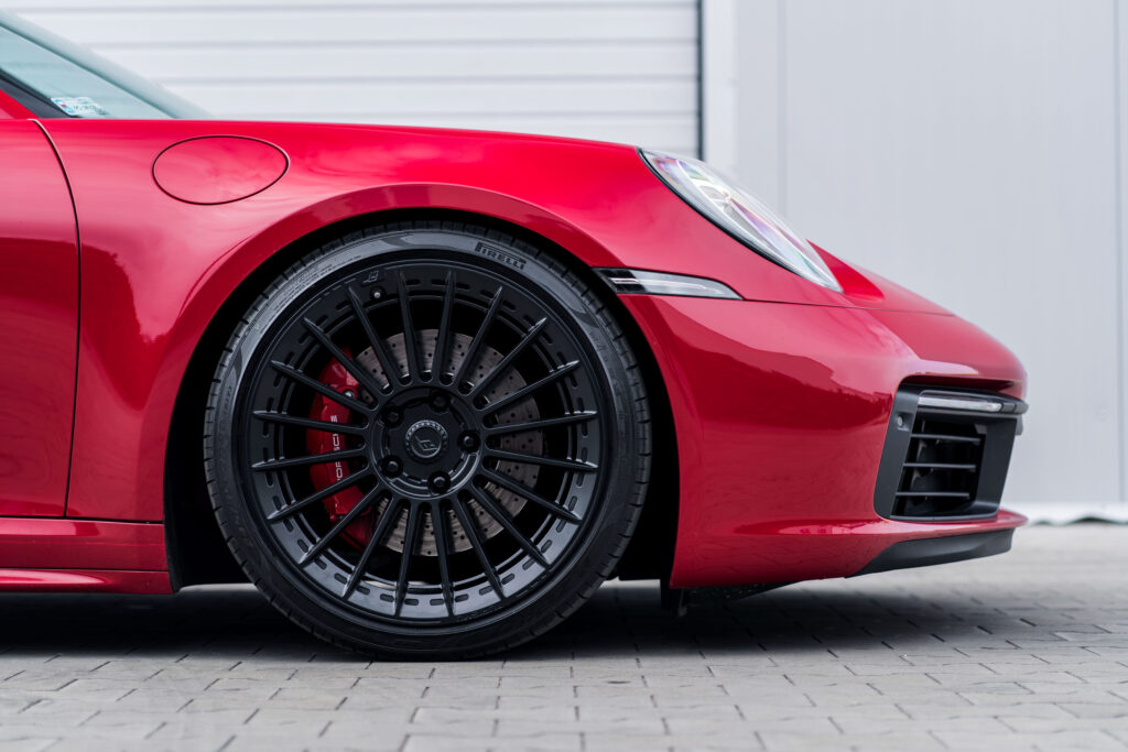 Porsche 911 992 4S Turismo Forged Wheels - C14 Satin Black