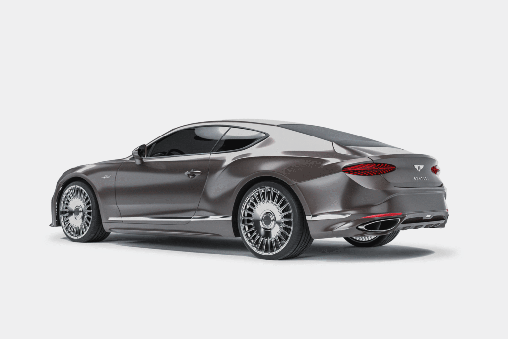 Bentley Continental GT Speed na kutych felgach Turismo Forged LS02