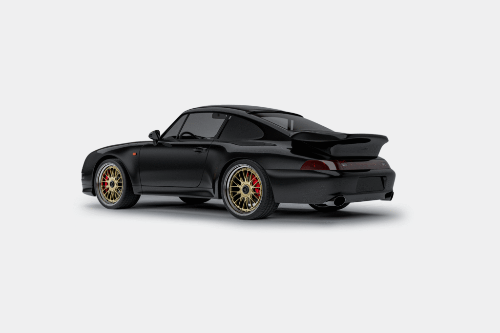 Porsche 911 963 na kutych felgach Turismo Forged MSP02