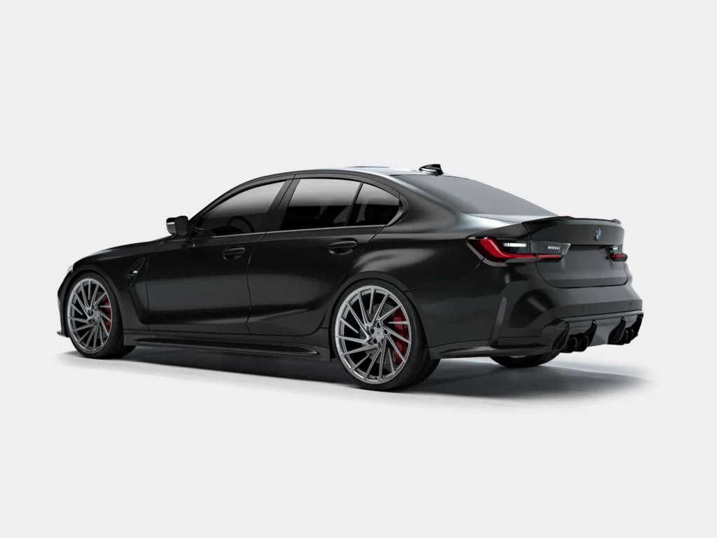 BMW M3 G80 na kutych felgach Turismo Forged RST-IS