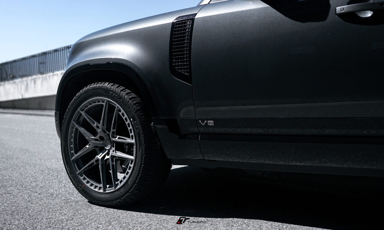 Land Rover Defender Turismo Forged Wheels - DX-R Textured Gunmetal