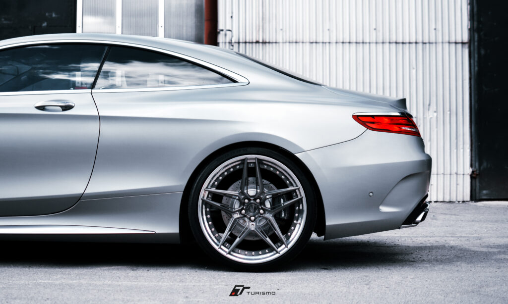 Mercedes-Benz S Coupe C257 S63 AMG Turismo Forged Wheels - Brushed Deep Black