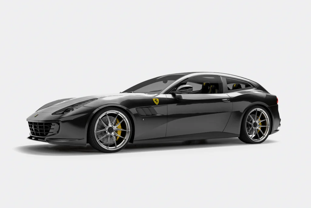 Ferrari GTC4 Lusso na kutych felgach Turismo Forged F80
