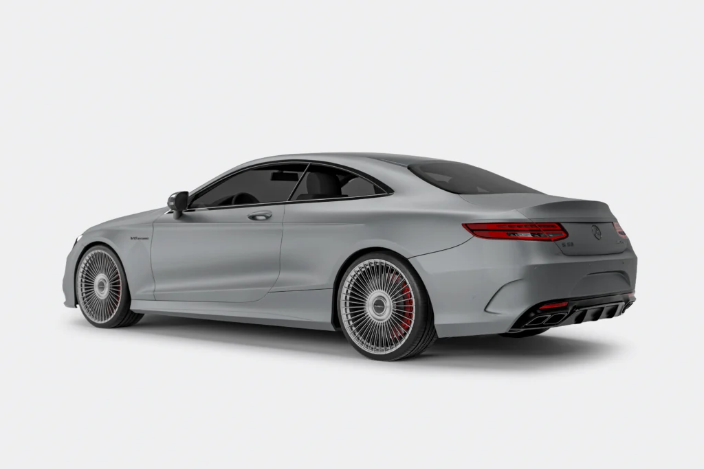 Mercedes-Benz S Coupe C217 na kutych felgach Turismo Forged RR