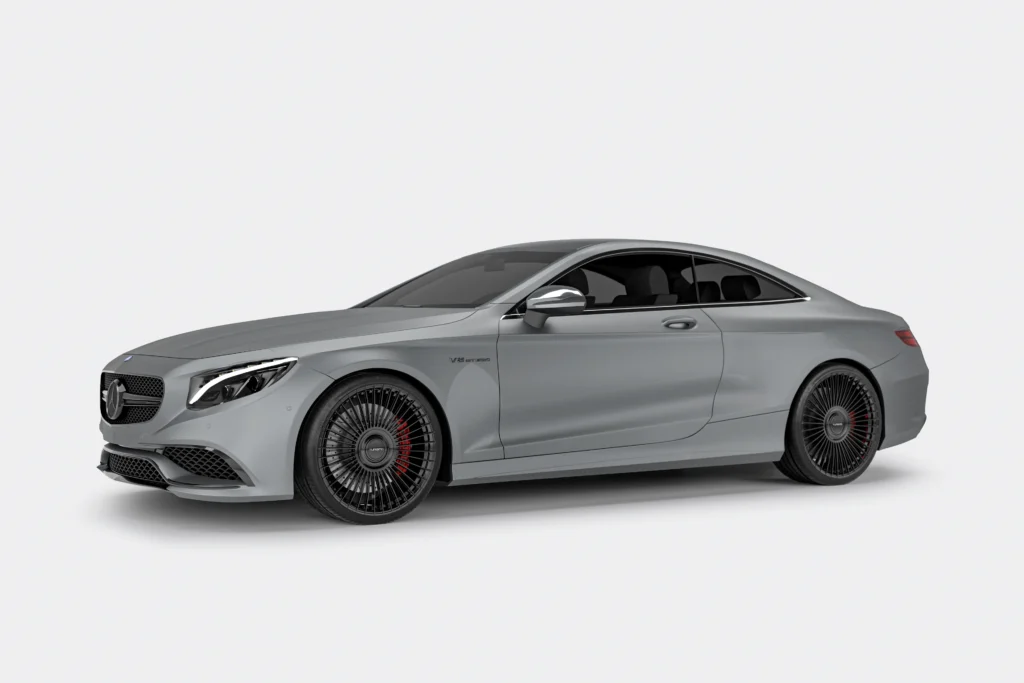 Mercedes-Benz S Coupe C217 na kutych felgach Turismo Forged RR