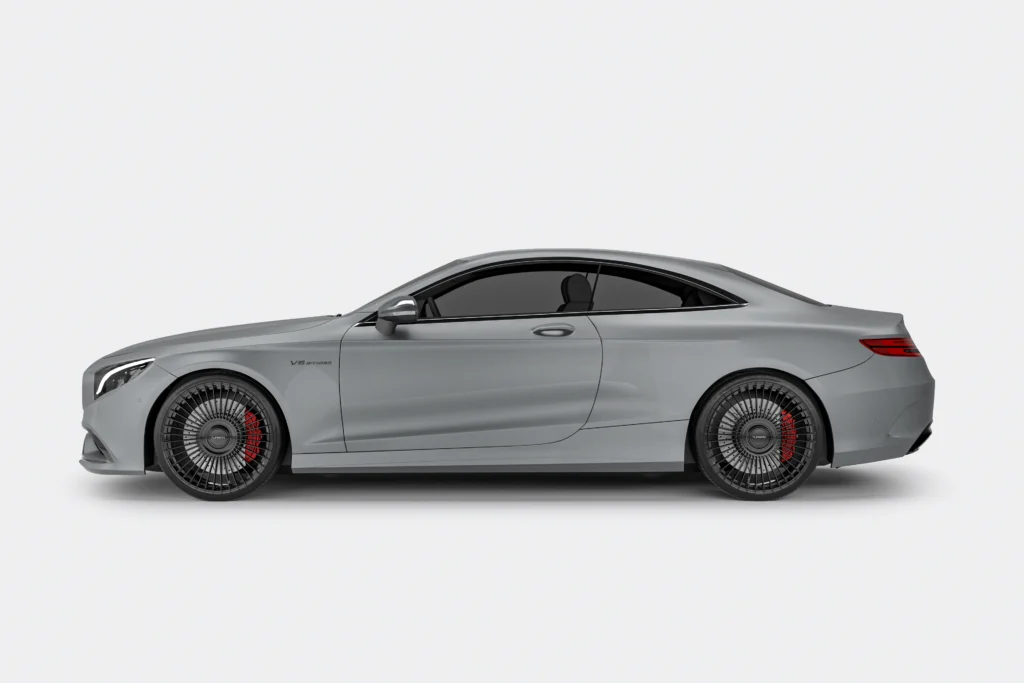 Mercedes-Benz S Coupe C217 na kutych felgach Turismo Forged RR