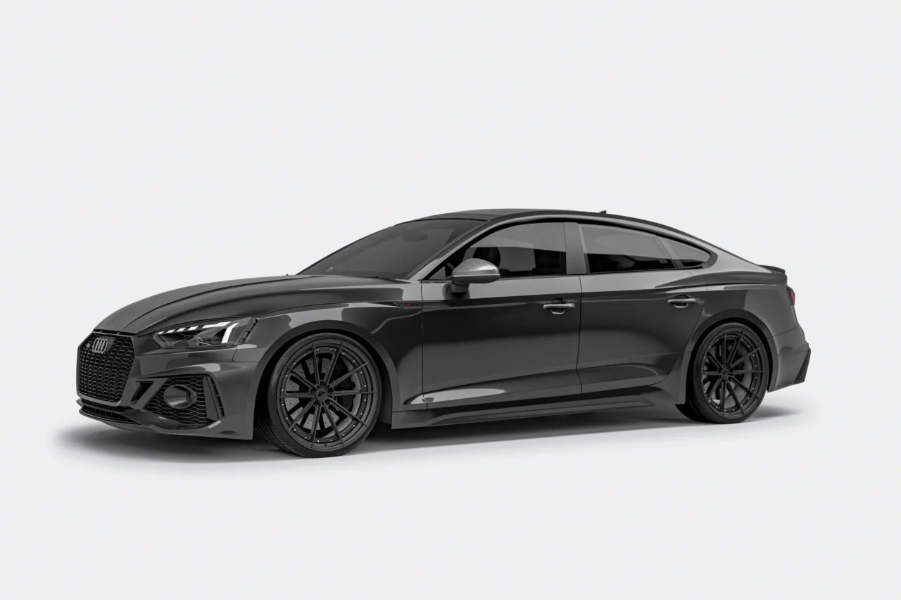 Audi RS5 Sportback 8W na kutych felgach Turismo Forged D02 Gloss Black