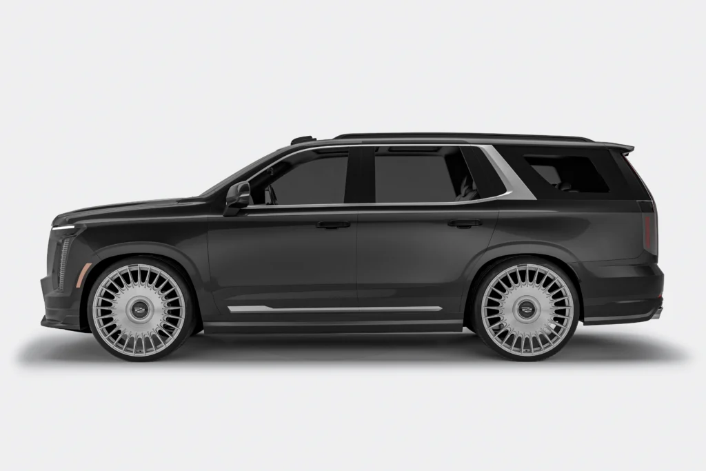 Felgi z kutego aluminium Turismo Forged LS02 Brushed Silver do Cadillac Escalade