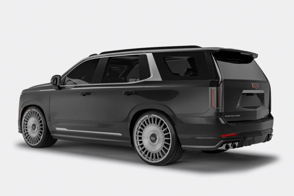 Felgi z kutego aluminium Turismo Forged LS02 Brushed Silver do Cadillac Escalade