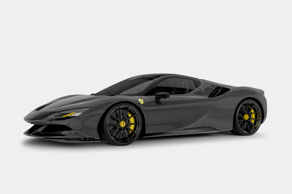 Ferrari SF90 na kutych felgach Turismo Forged