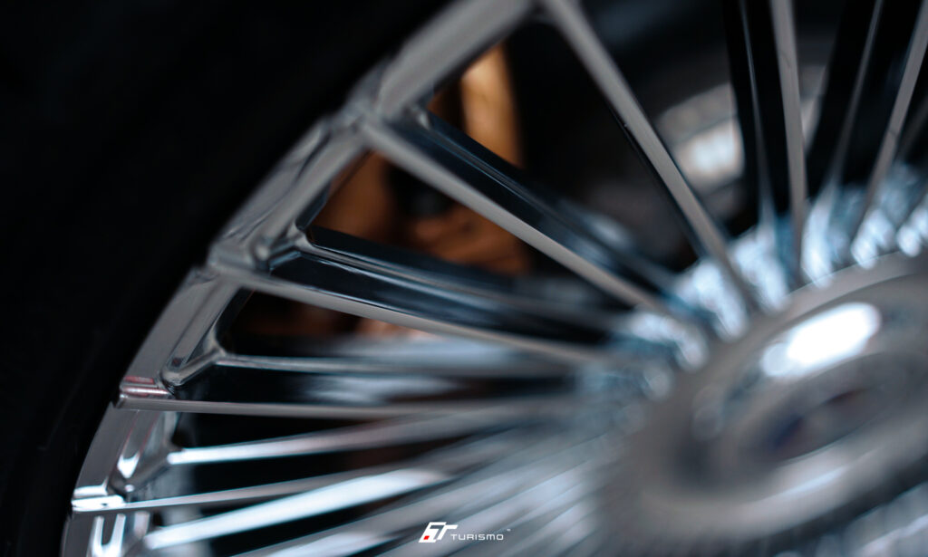 Mercedes-Benz S Coupe C217 na kutych felgach Turismo Forged RR Polished Aluminium